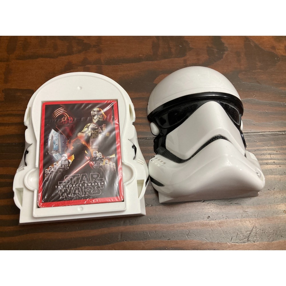 Star Wars The Force Awakens Playing Cards in‎ Storm Trooper Helmet Case